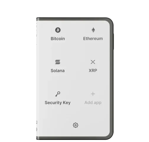 Ledger Stax hardware wallet